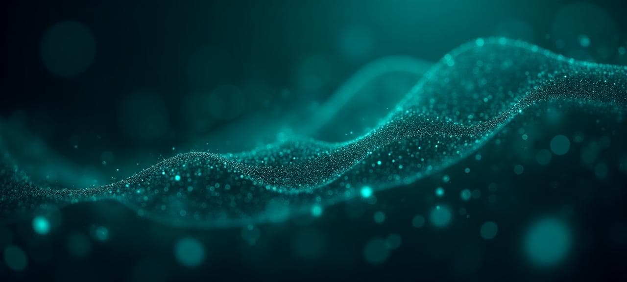 Abstract financial data visualisation