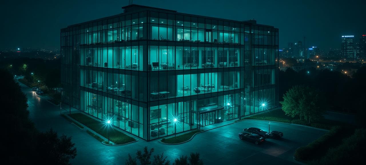 Abstract financial data visualisation